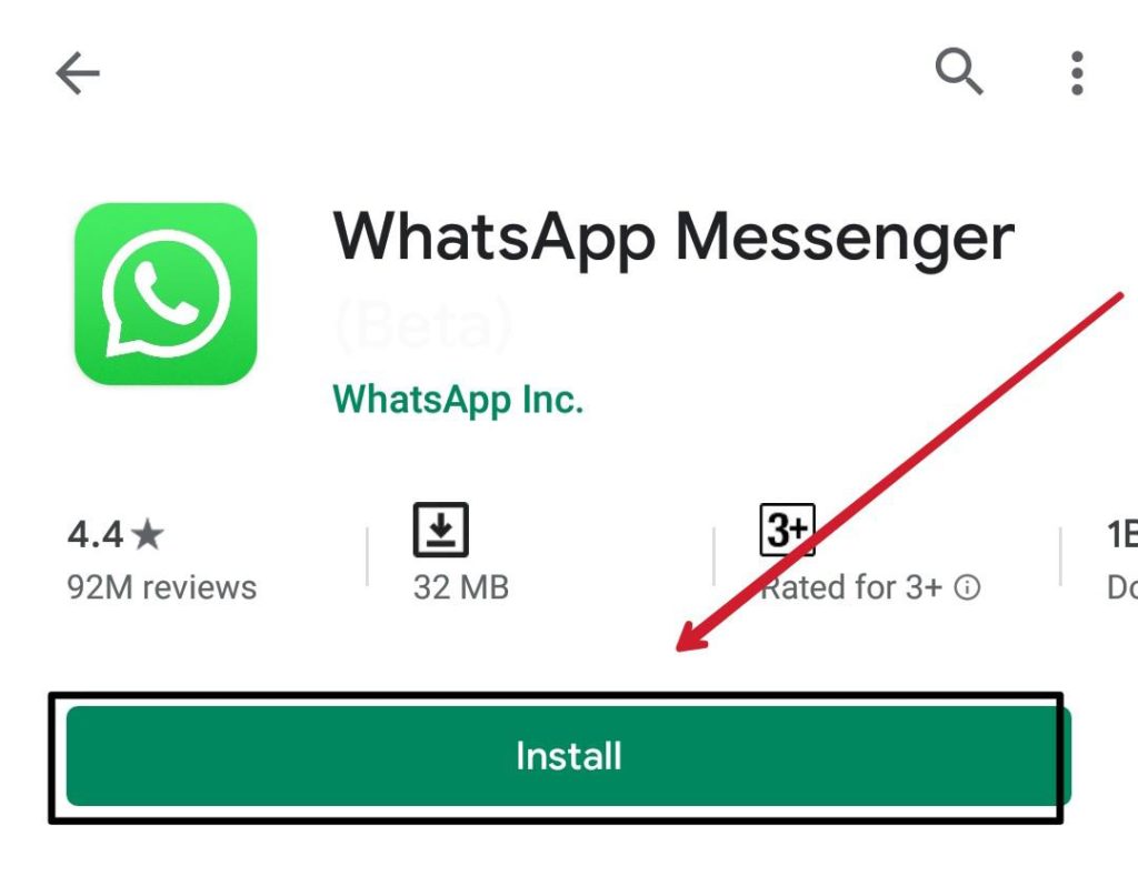 download and install whatsapp