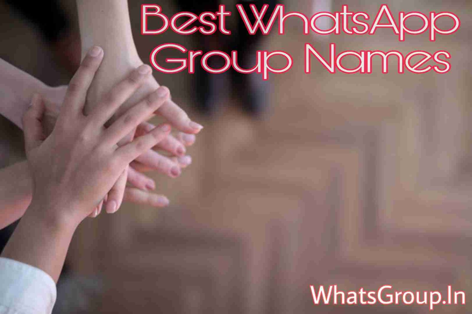 Best WhatsApp Group Names